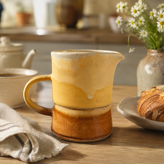 Sunrise Handmade Ceramic Double Mug