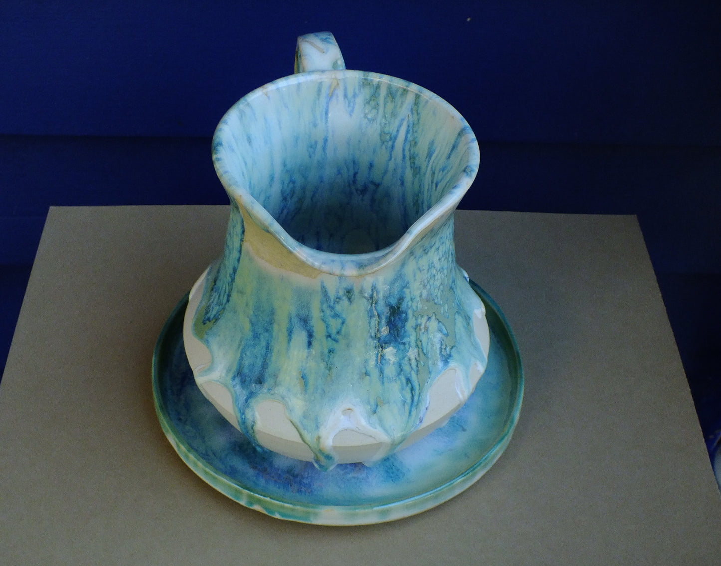 Coastal Chic Pitcher and Tray