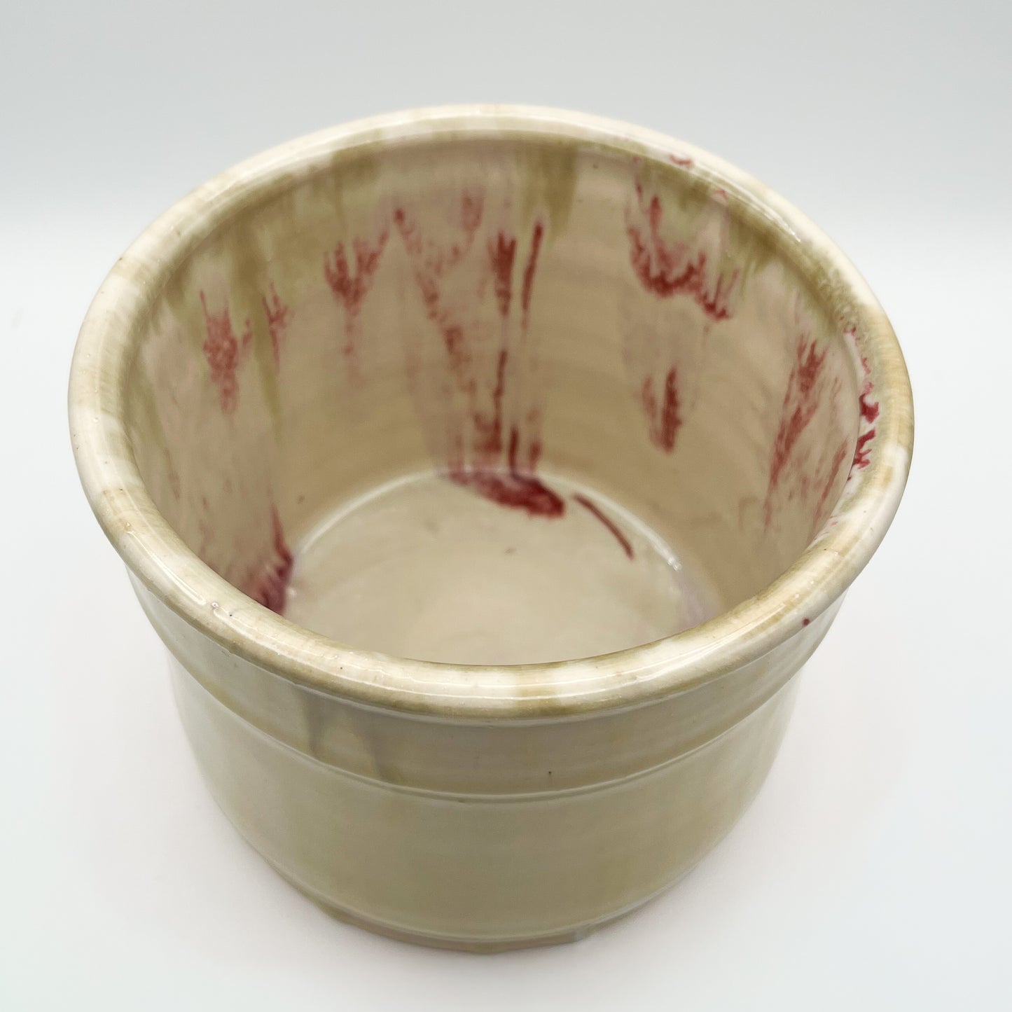 Agate Inspired Medium Stoneware Utensil Holder