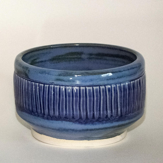 Striped Stoneware Bowls
