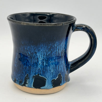 Midnight Cascade Stoneware Mug
