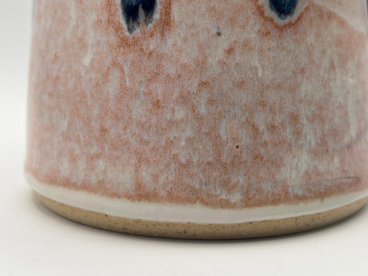 Blue Tide Tapered Stoneware Mug, 14 fluid ounces