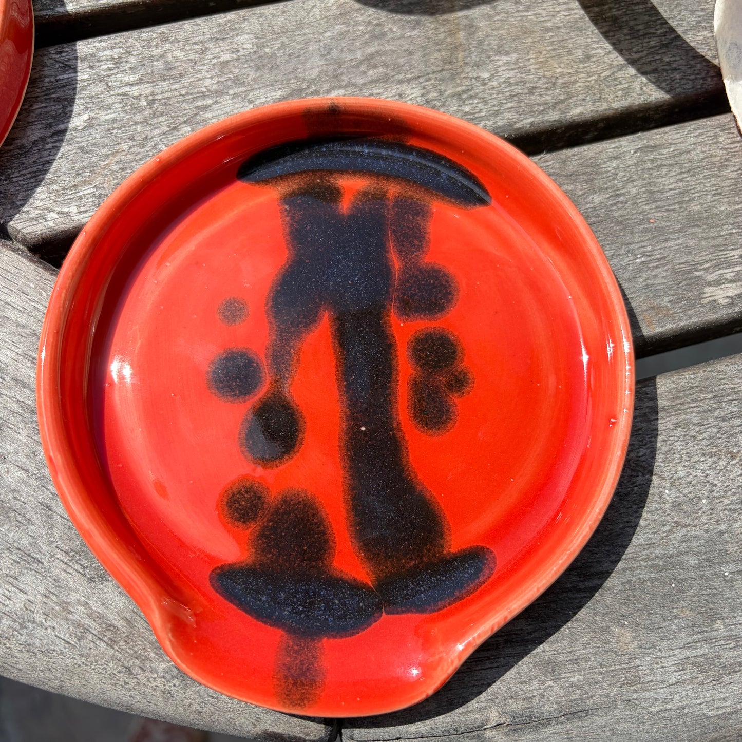 1090 spoon rest - red