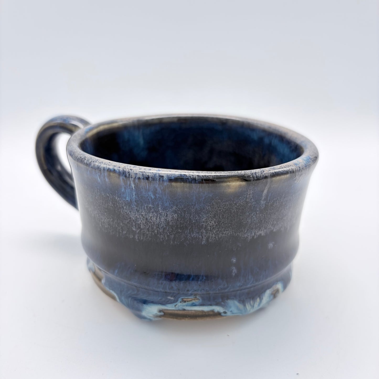 1074 Mug - Opal and Black