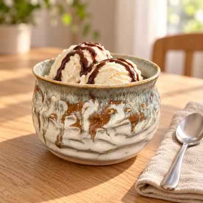 Copper & Current | Handmade Carved Ceramic Bowl