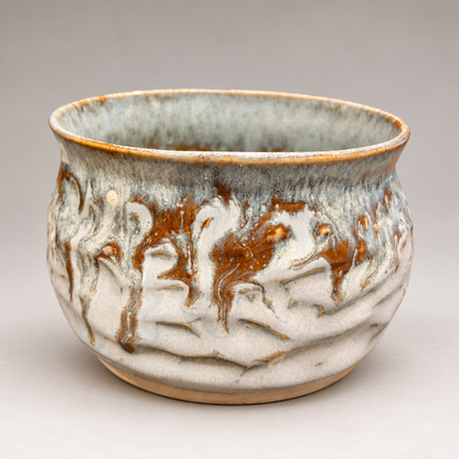 Copper & Current | Handmade Carved Ceramic Bowl