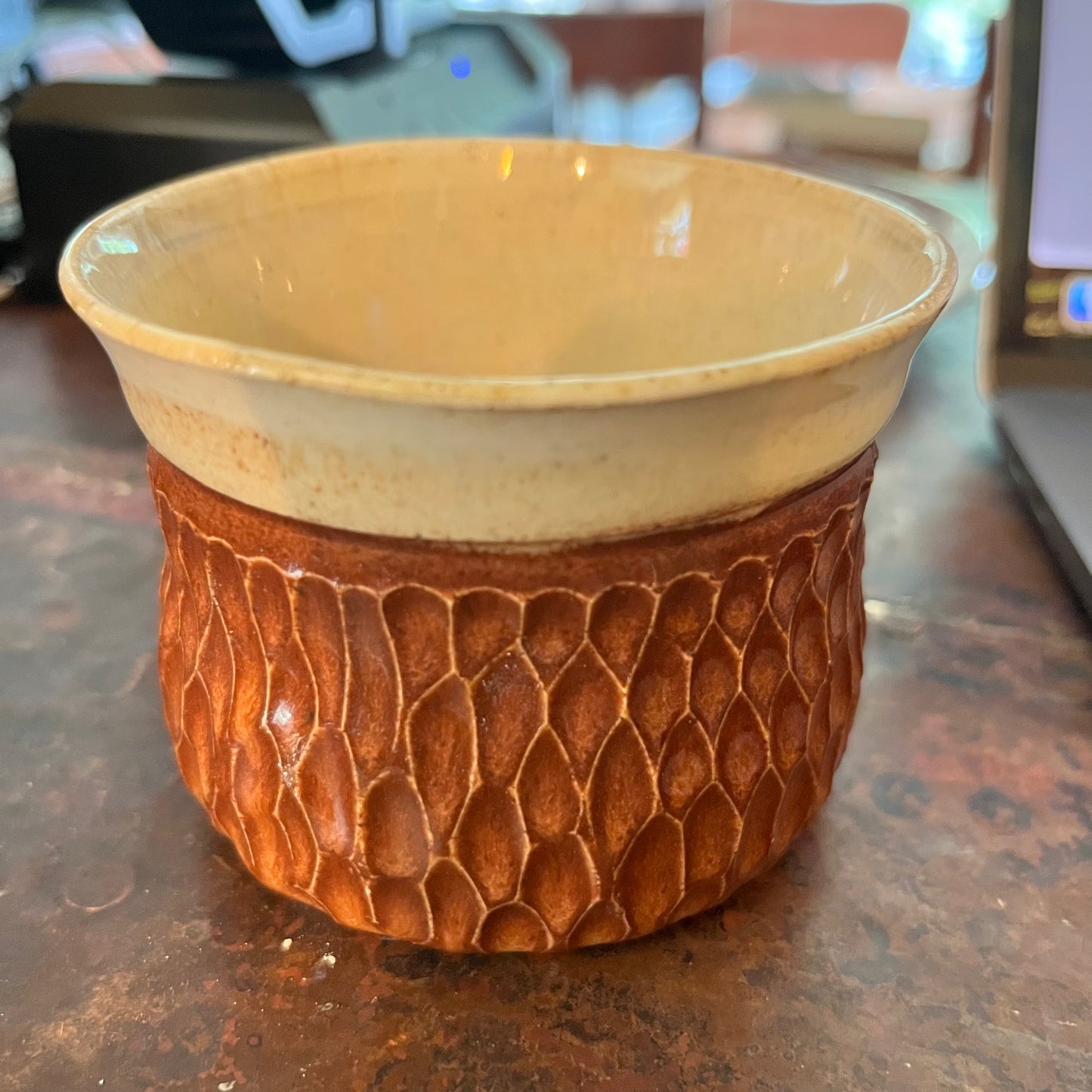 870 tumbler - maple and white