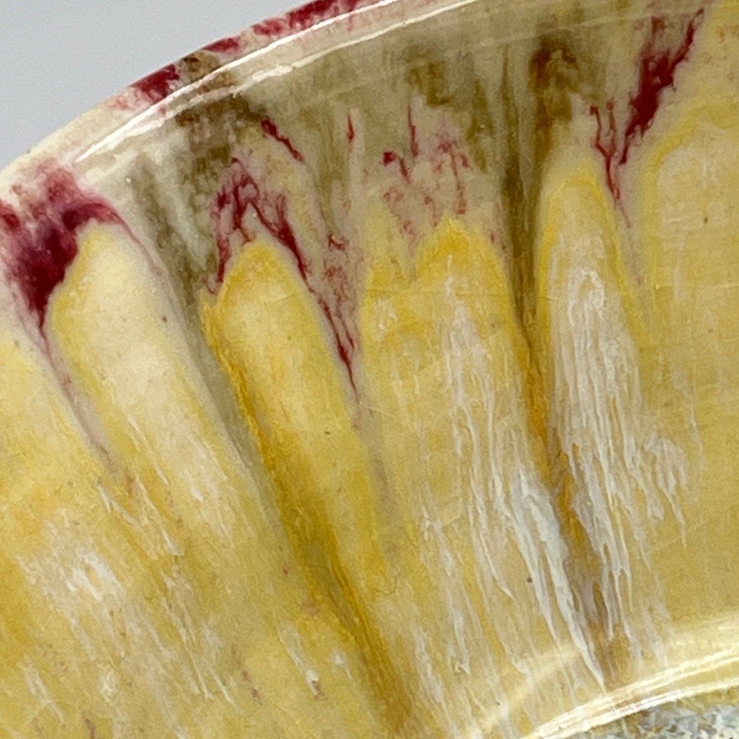 Agate Inspired Curved Edge Bowl