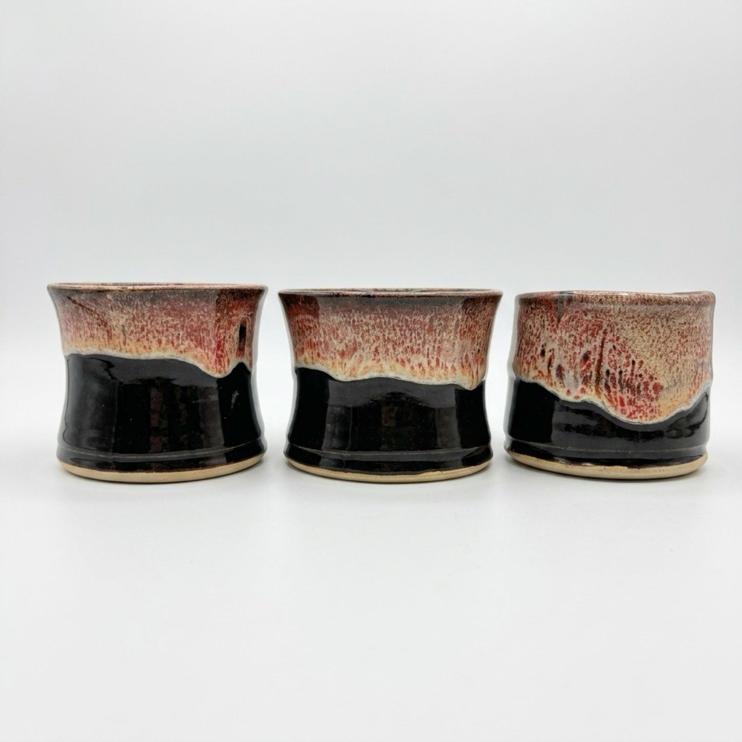 Ember & Midnight Handmade Ceramic Espresso Cups