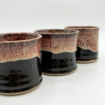 Ember & Midnight Handmade Ceramic Espresso Cups