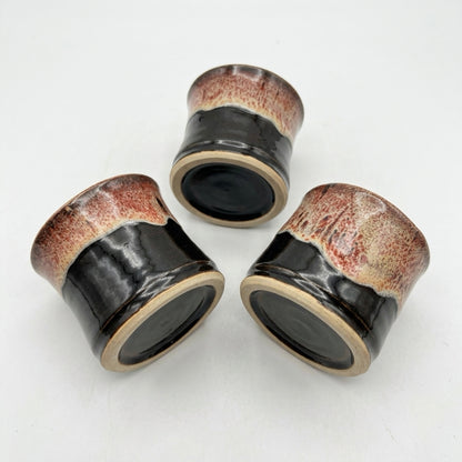 Ember & Midnight Handmade Ceramic Espresso Cups