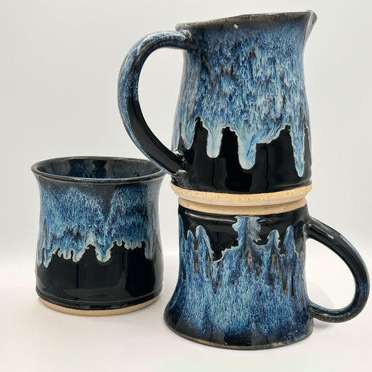 Midnight Cascade Stoneware Mug