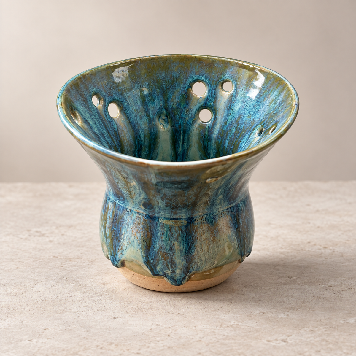 Tidal Canopy Handmade Ceramic Vase