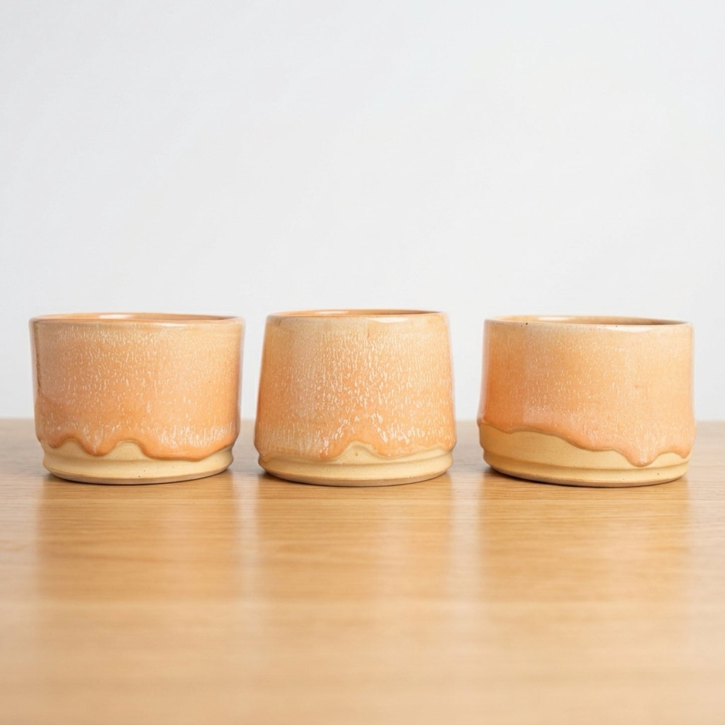 Yellow and Cream Espresso Cup Ceramic Cup For Espresso Shots - Stylish Modern Design Durable Lightweight