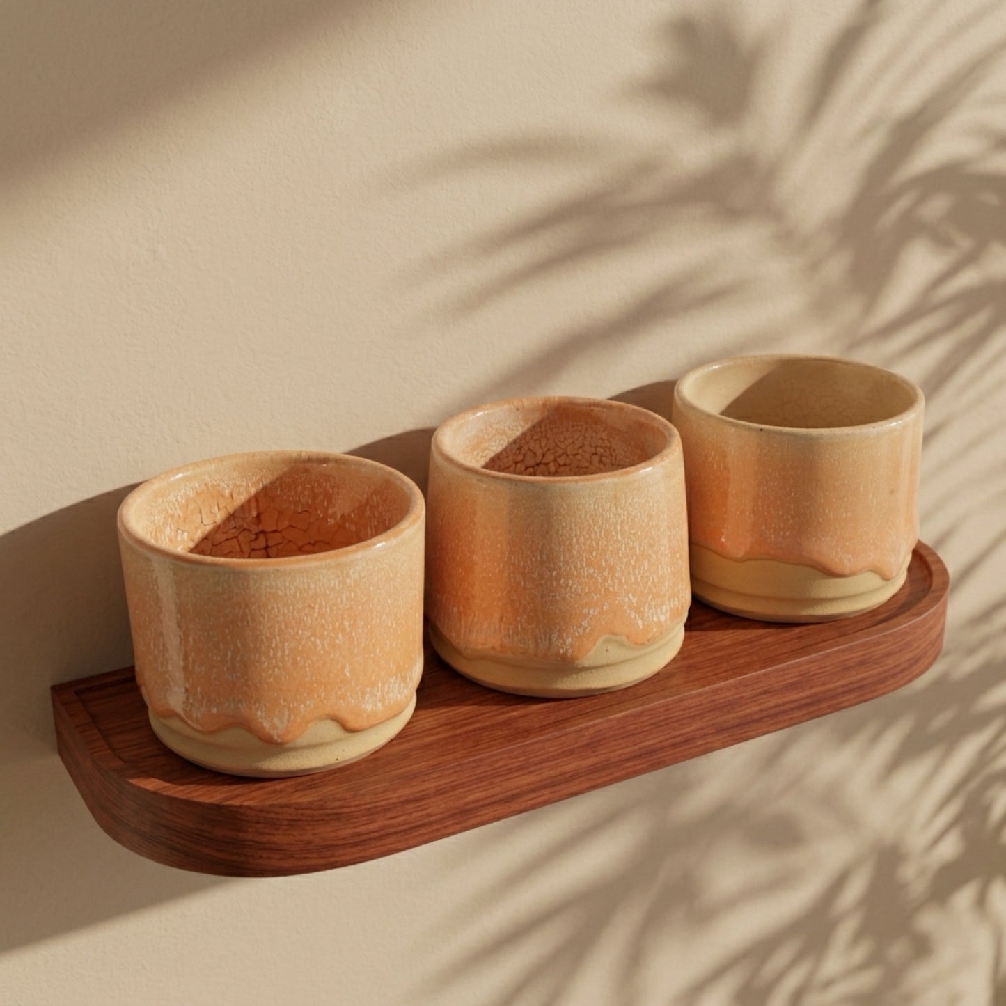 Yellow and Cream Espresso Cup Ceramic Cup For Espresso Shots - Stylish Modern Design Durable Lightweight