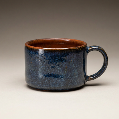 Copper & Deep Blue Ceramic Gibraltar Cups