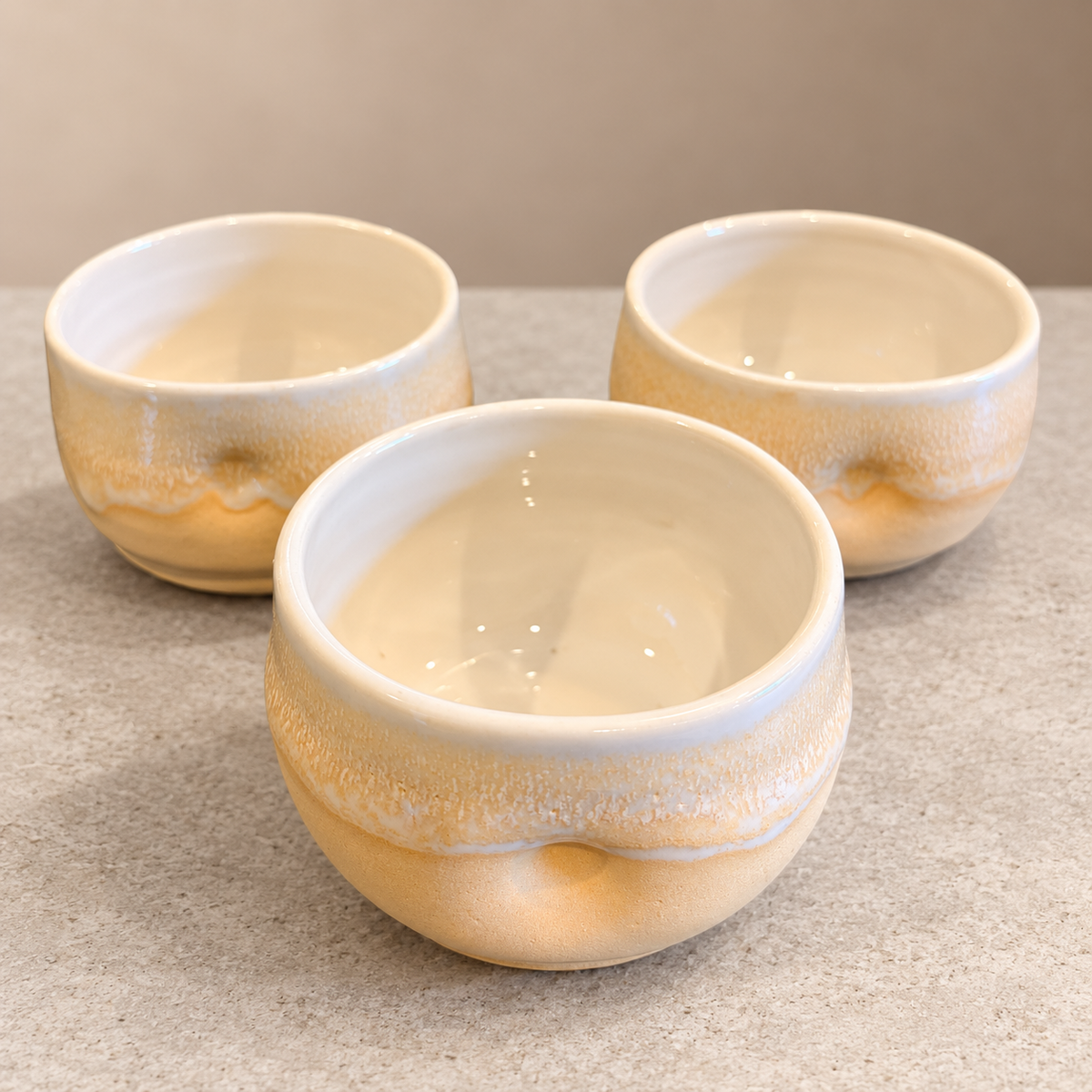 Golden Hour Handmade Ceramic Espresso Cups