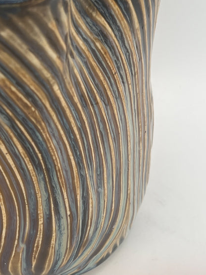 Hand-Sculpted Ceramic Vase