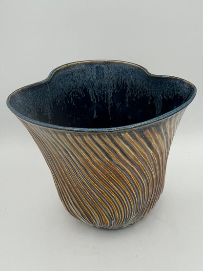 Hand-Sculpted Ceramic Vase