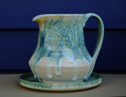 Coastal Chic Pitcher and Tray
