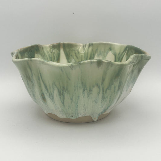 Spring Moss Flutter Edge Bowl