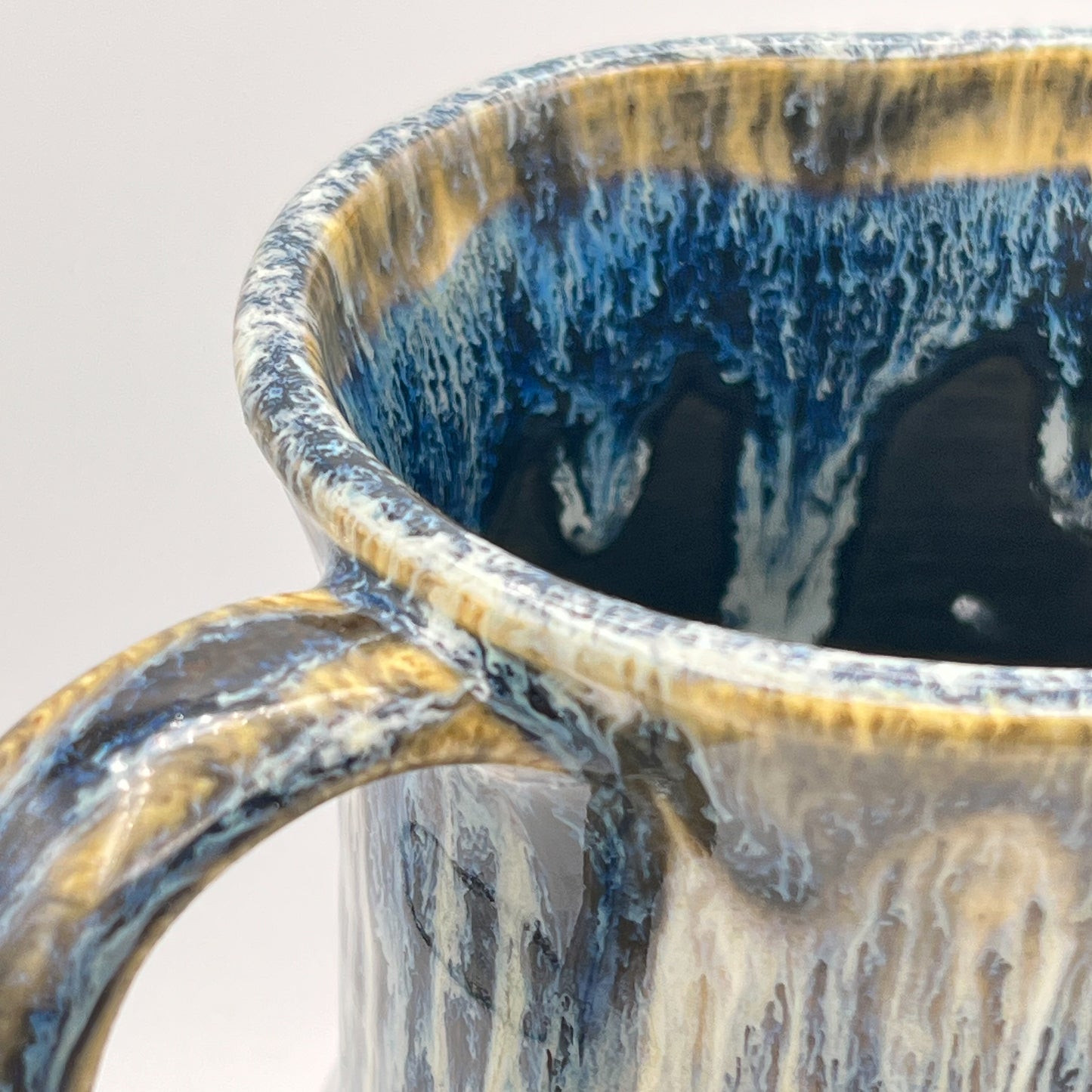 Waterfall in ceramic form