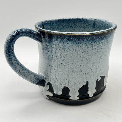 Black and Blue Snow Ceramic Mug