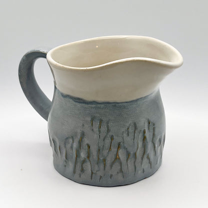 Matte Denim Blue Creamer