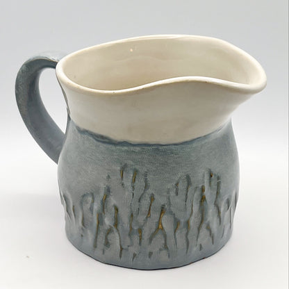 Matte Denim Blue Creamer