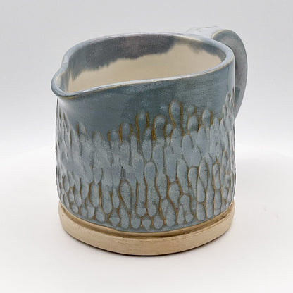Matte Denim Blue Creamer