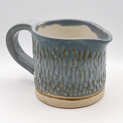 Matte Denim Blue Creamer