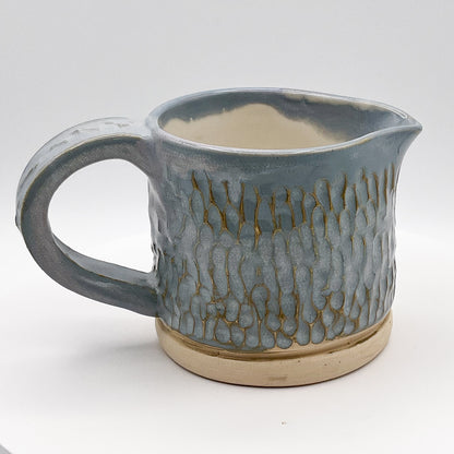 Matte Denim Blue Creamer