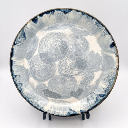 Glacier Flow Stoneware Plate (Five Sizes)