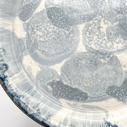 Glacier Flow Stoneware Plate (Five Sizes)