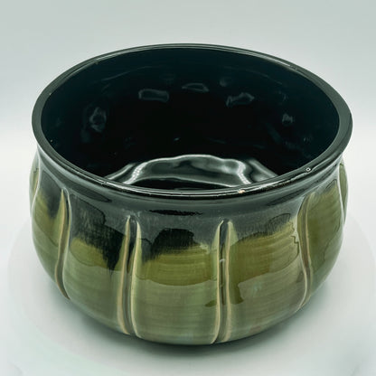 Holiday pumpkin ceramic bowl