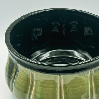 Holiday pumpkin ceramic bowl