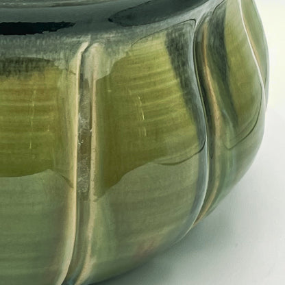 Holiday pumpkin ceramic bowl