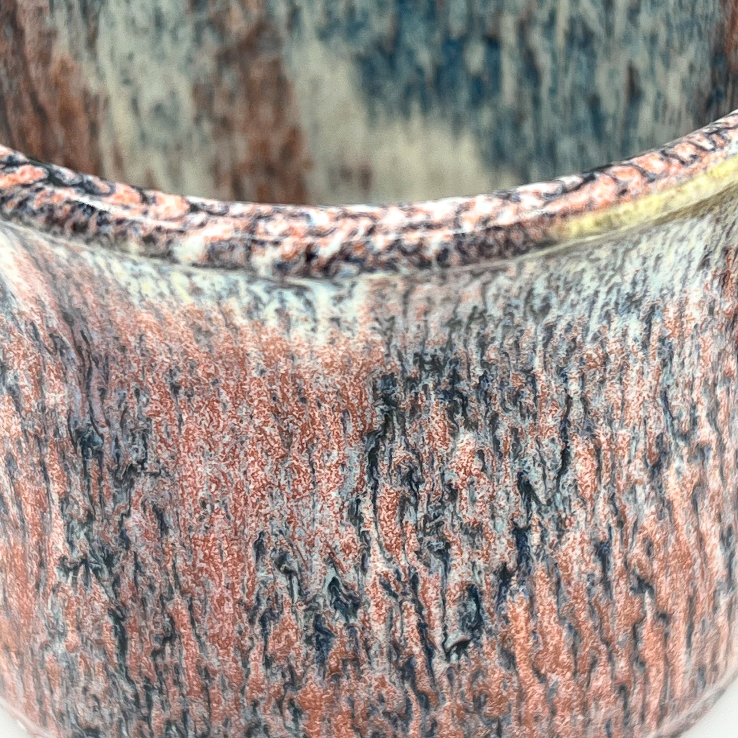 Running Leopard Stoneware Mug, 8 fluid ounces