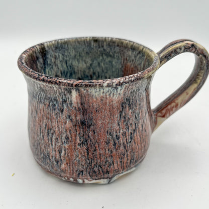 Running Leopard Stoneware Mug, 8 fluid ounces