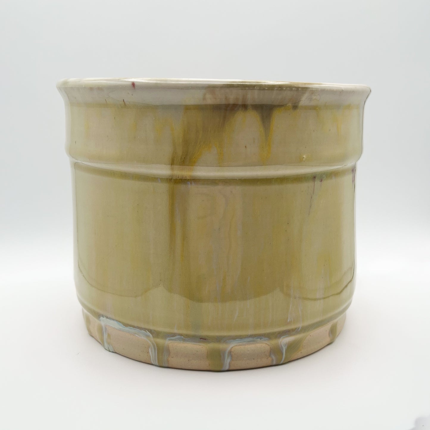 Agate Inspired Medium Stoneware Utensil Holder