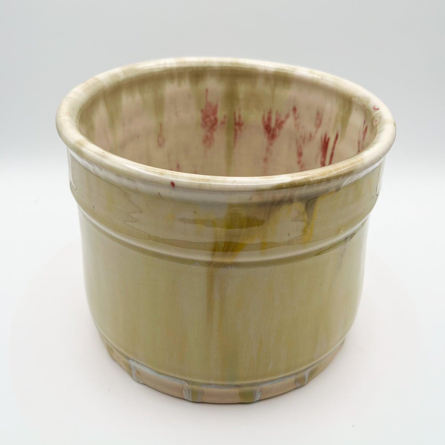 Agate Inspired Medium Stoneware Utensil Holder