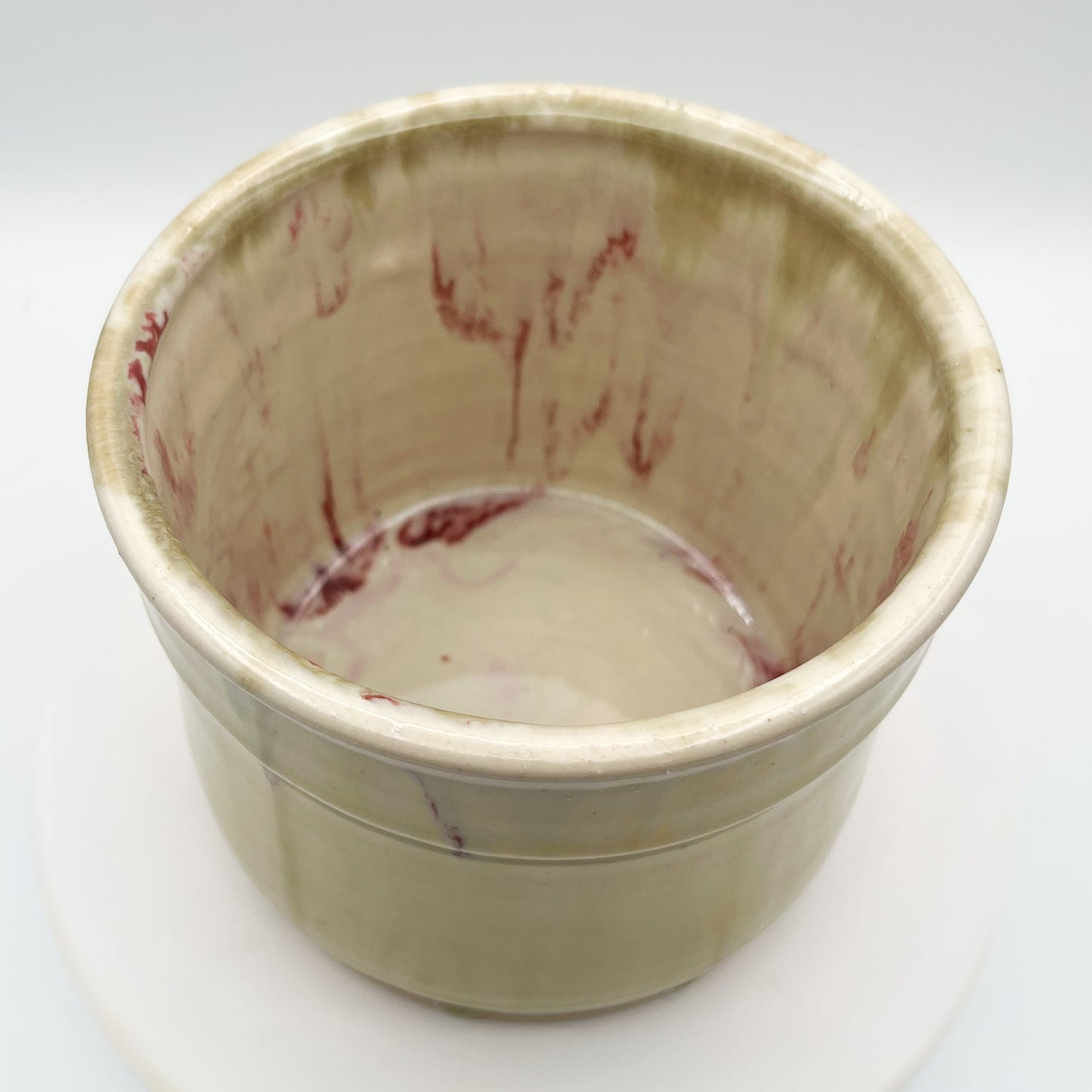 Agate Inspired Medium Stoneware Utensil Holder