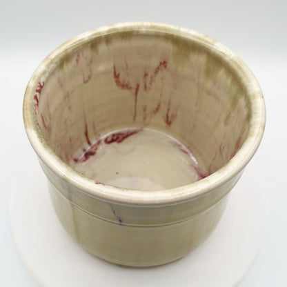 Agate Inspired Medium Stoneware Utensil Holder