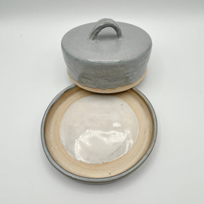 Matte Denim Covered Dish