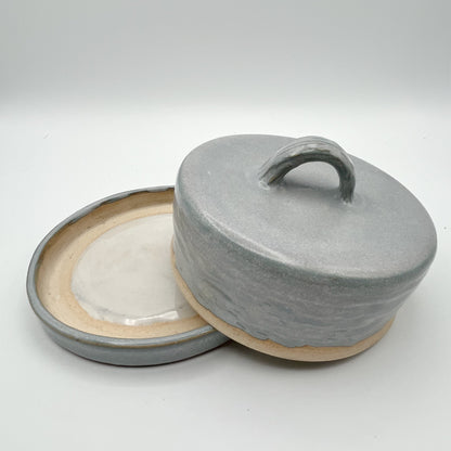 Matte Denim Covered Dish