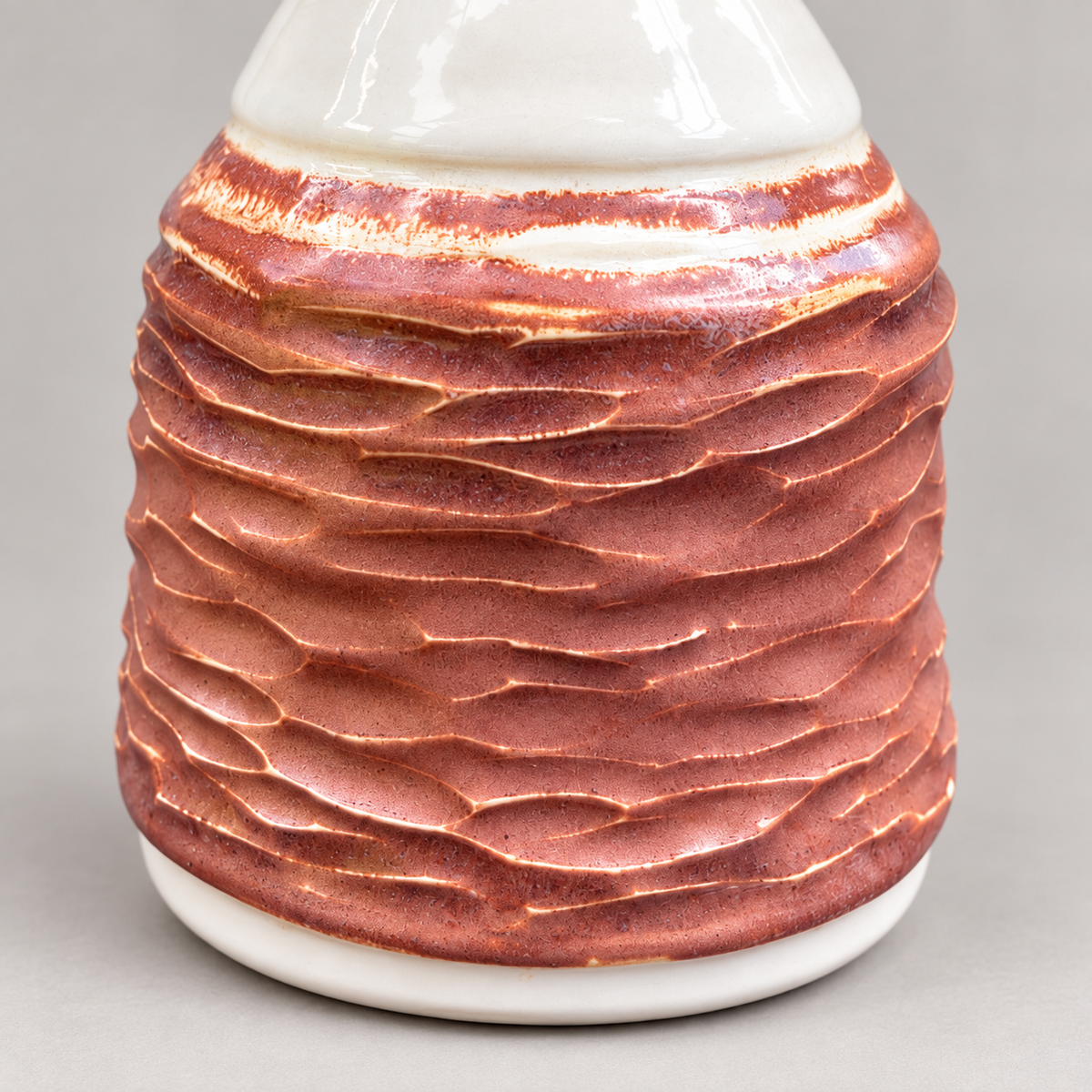 Rose Ripple Ceramic Soap Dispenser