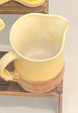 Shino Yellow creamer