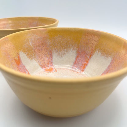 Sunburst Stoneware Bowl
