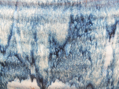 Blue Ocean Stoneware Vessel