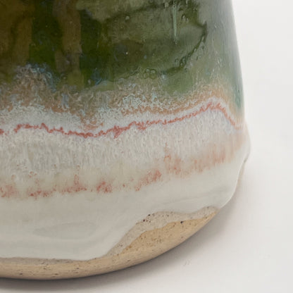 Verdant Cascade Tulip Shape Mug